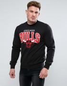Mitchell & Ness Nba Chicago Bulls Sweatshirt - Black