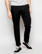 Diesel Chinos Chi-pitt Slim Fit In Black - Black