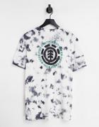 Element Seal Tie Dye Back Print T-shirt In Blue-blues