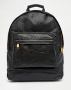 Mi-pac Lizard Black Backpack - Black