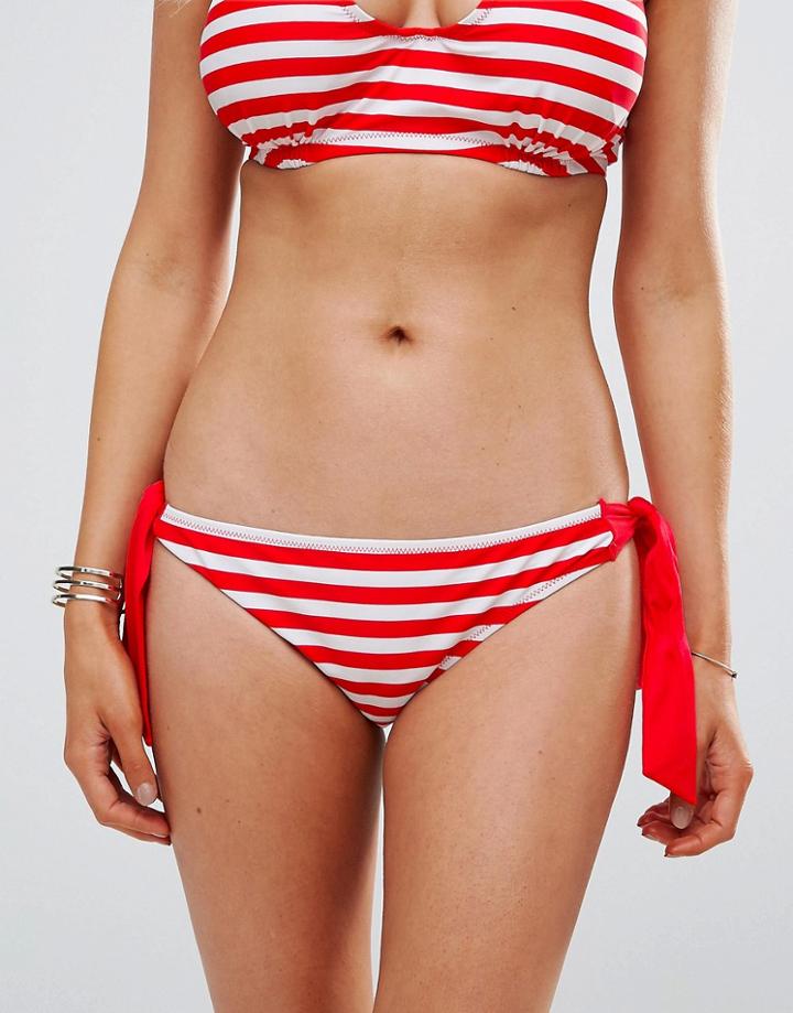 Pour Moi Boardwalk Bikini Bottom - Red