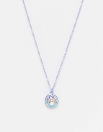 Me & Zena Ufo Necklace - Lilac