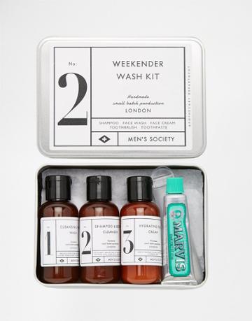 Men's Society Weekender Wash Kit - Multi