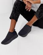 Vagabond Black Platform Sneakers