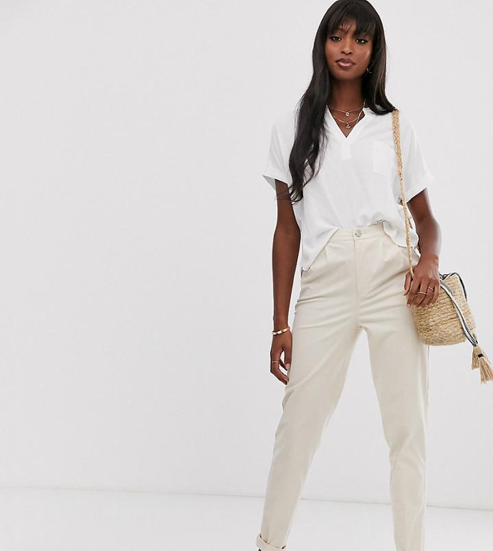 Asos Design Tall Chino Pants-navy
