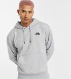 The North Face Essential Hoodie In Gray Exclusive At Asos-grey