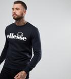 Ellesse Zarah Crew Neck Sweatshirt In Black - Black