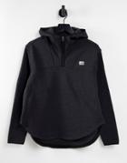 The North Face Crescent Popover Hoodie In Black