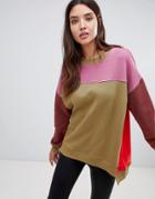 Blank Nyc Color Block Knit Sweater - Multi