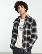 G-star Heritage Flannel Checked Shirt In Black