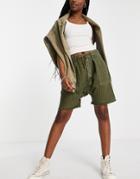 Free People Easy Rider Hareem Shorts In Green