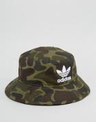 Adidas Originals Bucket Hat In Camo Bk7618 - Multi
