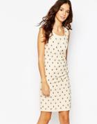 Jovonna Premier Tahara Embellished Dress - Cream