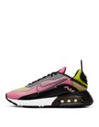 Nike Air Max 2090 Sneakers In Champagne And Sunset Pulse-black