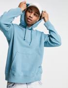 Topman Set Oversized Hoodie In Blue