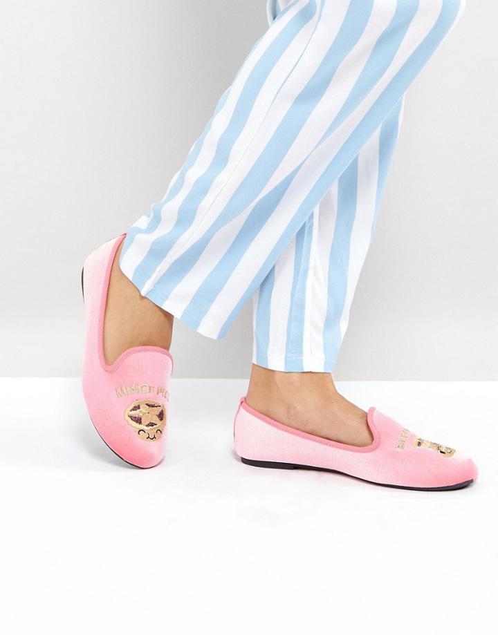 Chelsea Peers Holidays Cookie Holidays Slippers - Cream