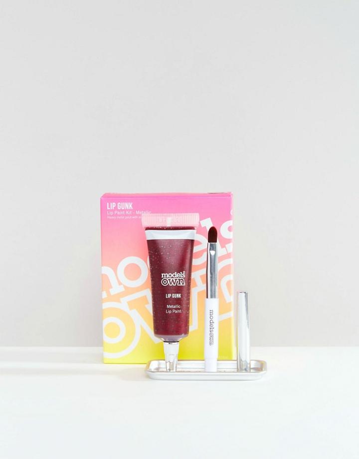 Models Own Lip Gunk Paint Kit Metallic - Fusion