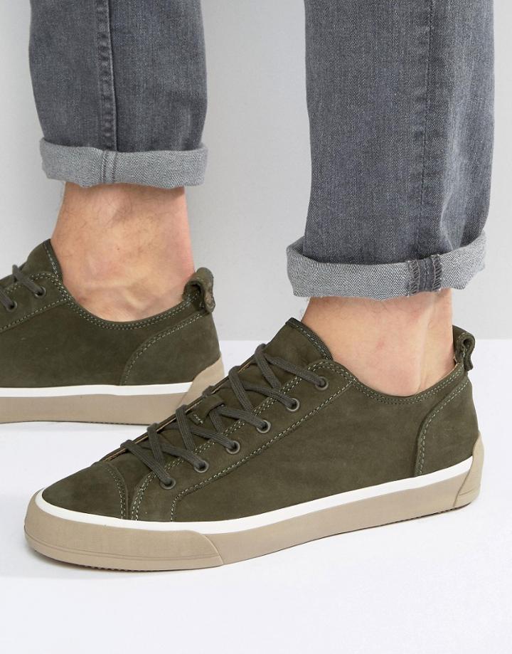 Aldo Yerilian Suede Plimsolls - Green