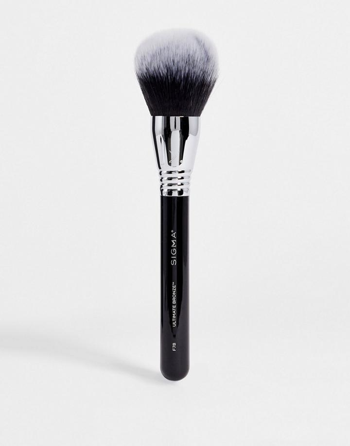 Sigma F78 Ultimate Bronzer Brush-no Color