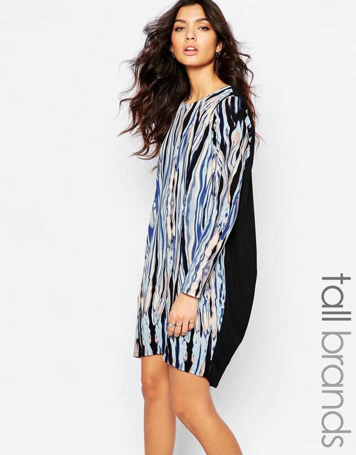 Y.a.s Tall Printed Shift Dress - Multi