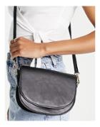 Truffle Collection Crossbody Bag In Black
