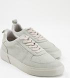 Asos Unrvlld Spply Wide Fit Sneakers In Gray-grey