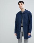 Selected Homme Technical Trench - Navy