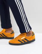 Adidas Originals Gazelle Sneakers In Yellow Cq2795 - Yellow