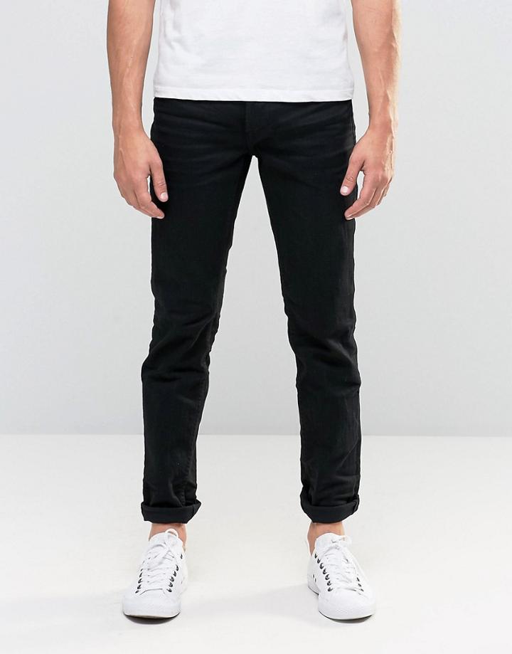 Jack & Jones Regular Fit Jeans In Black Black - Black