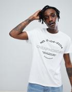 Cheap Monday Sports Logo T-shirt - White