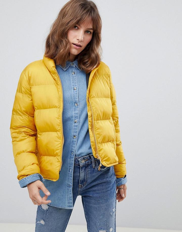 Herschel Featherless High Fill Padded Jacket - Yellow