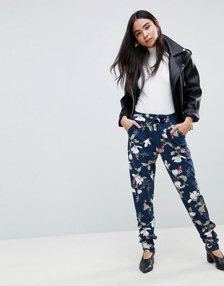 B.young Floral Printed Pants - Multi