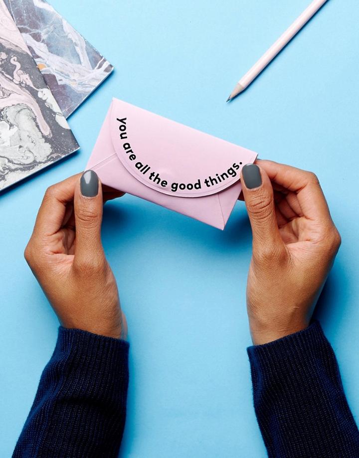 Ban. Do All Good Things Card Holder - Multi