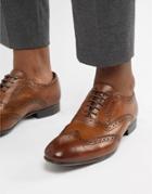 Next Oxford Brogue In Tan - Tan