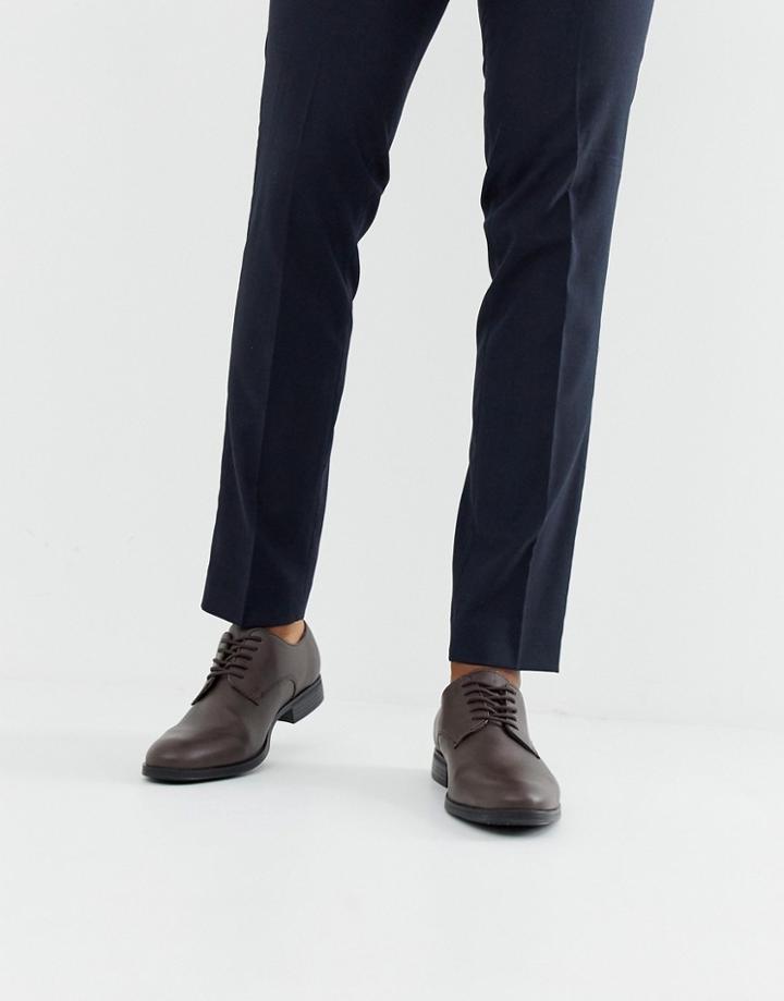 Jack & Jones Derby Shoes In Brown