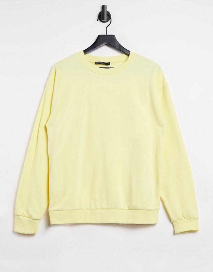 I Saw It First Sweatshirt In Yellow