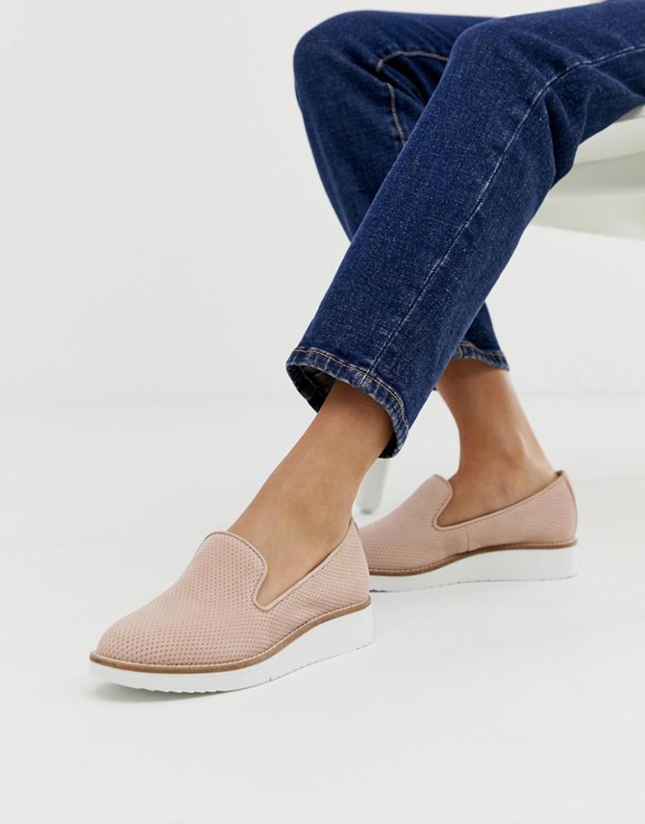 Aldo Loafer In Natural Leather - Beige