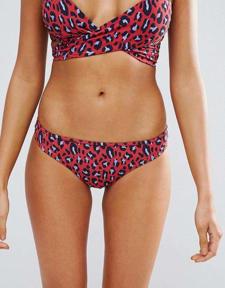Stella Mccartney Animal Pint Bikini Bottom - Multi