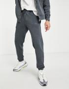 Good For Nothing Vintage Gray Sweatpants - Part Of A Set-blue