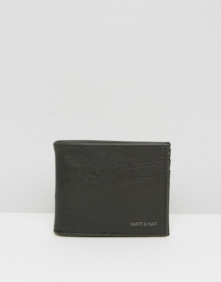 Matt & Nat Rubben Bilford Wallet - Black