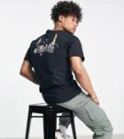 Columbia Path Lake Ii Back Print T-shirt In Black Exclusive At Asos