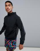 Asos 4505 Running Jacket With Breathable Mesh Panel In Black - Black