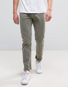 Weekday Friday Skinny Jeans Green Wash - Green