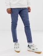 Cheap Monday Sonic Slim Fit Jeans In Level Blue