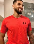 Under Armour Logo T-shirt In Red
