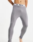 Le Breve Lounge Set Leggings In Slate Gray-grey