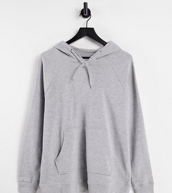 Simply Be Oversized Hoodie In Gray-grey