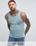Ellesse Vest With Large Logo - Blue