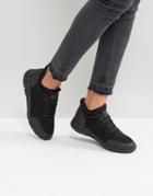 G-star Lace Up Mesh Detail Sneaker - Black