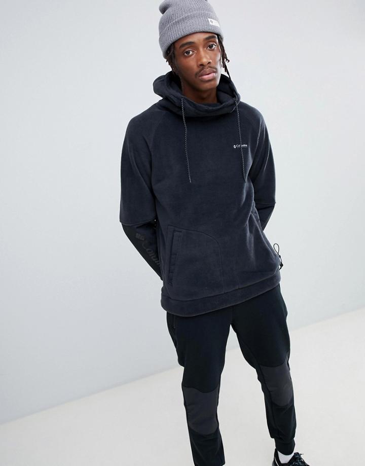 Columbia Csc Fleece Hoodie In Black - Black